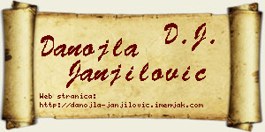 Danojla Janjilović vizit kartica